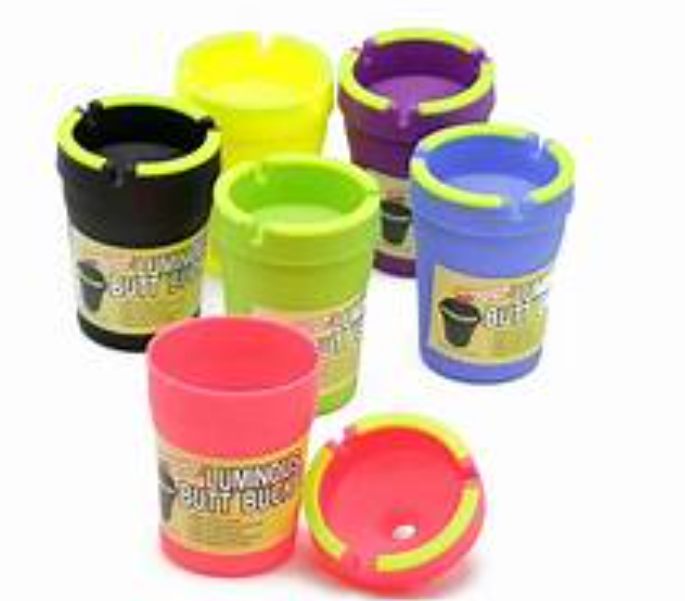 Photograph of product: Luv Buds | Bucket Ashtray | Assorted Colors