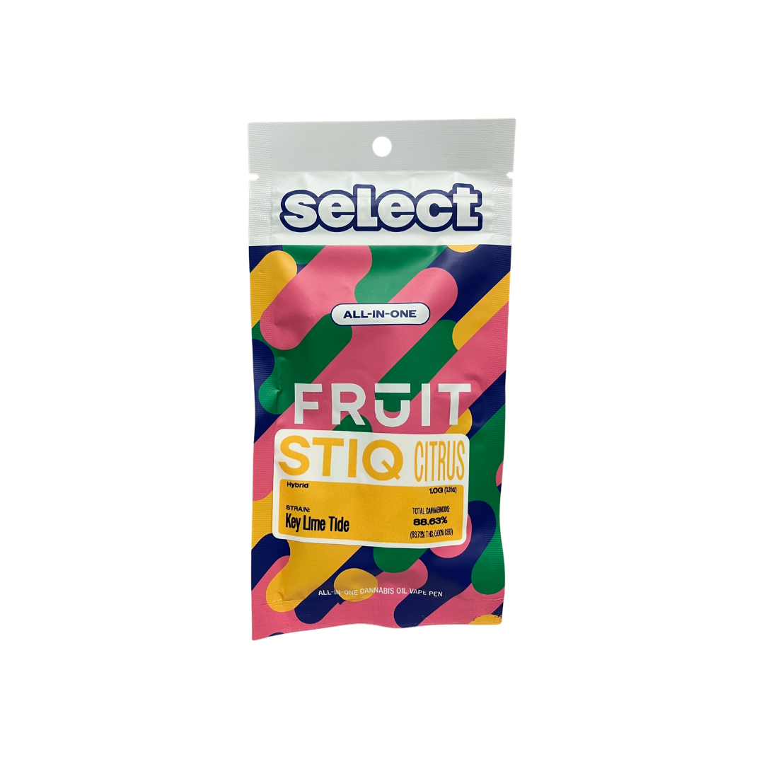 Photograph of product: Key Lime Tide STIQ Disposable (H) | 1000mg
