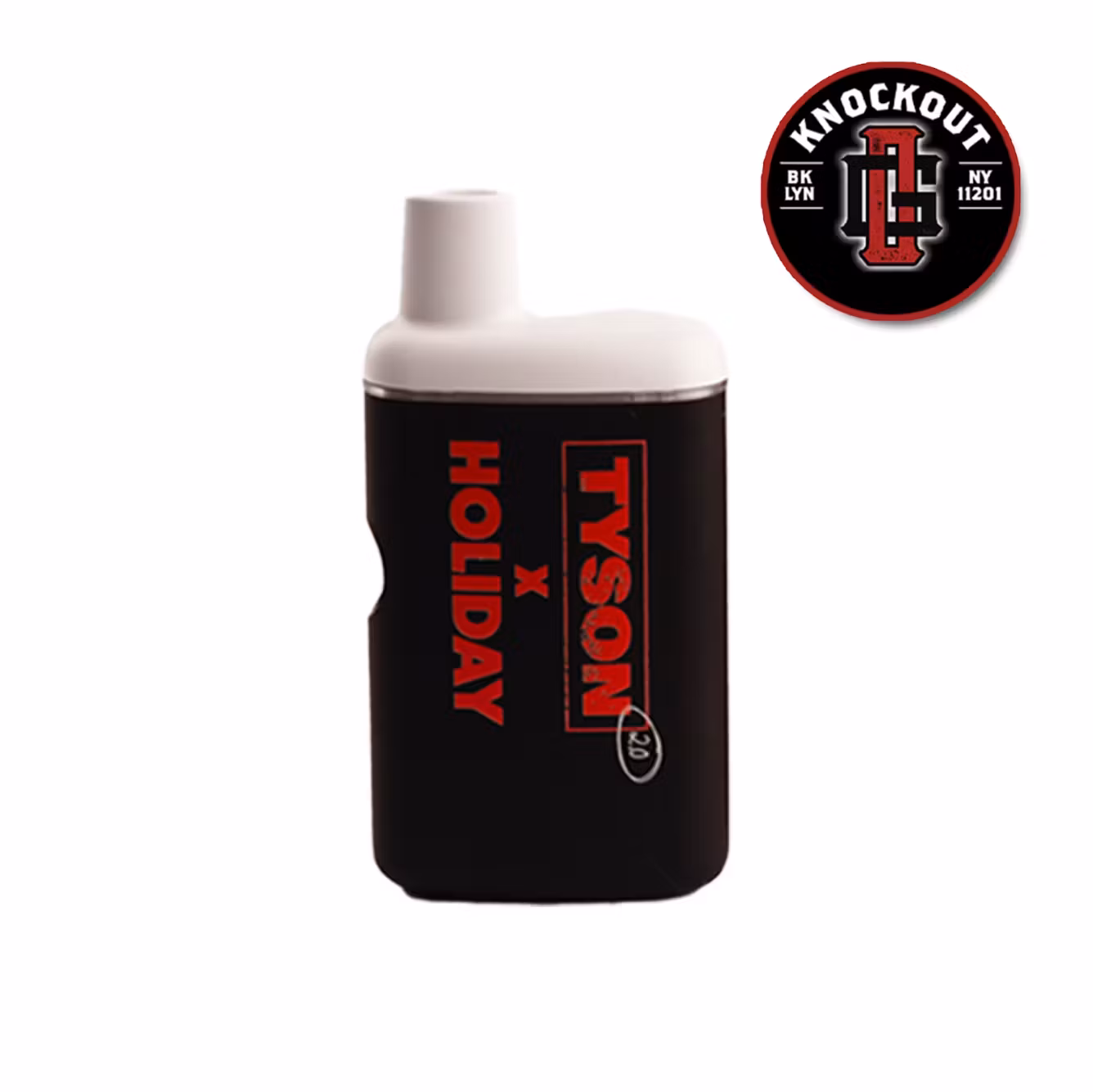 Photograph of product: TYSON x HOLIDAY | Knockout OG | Disposable | 1g