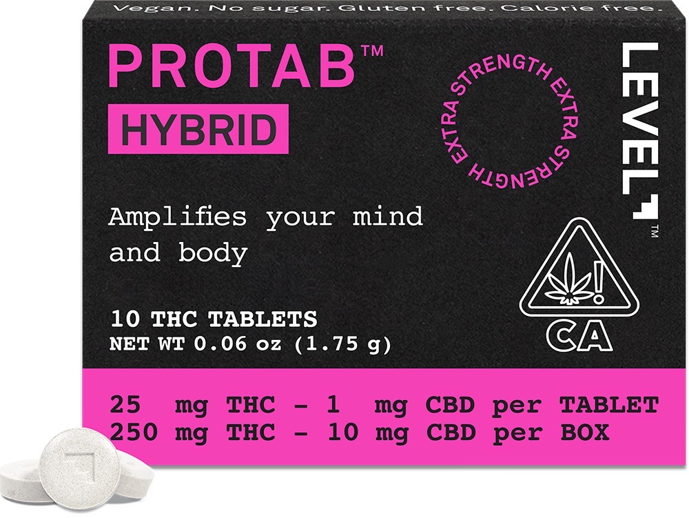 Photograph of product: LEVEL: HYBRID PROTAB 250MG