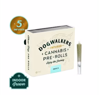 Photograph of product: 2.25g Animal Face Show Dog Infused Pre-Roll 5pk