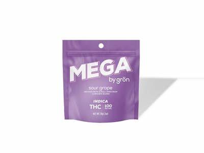 Photograph of product: Gron - 1:1 BLACKBERRY - Mega Pearl - (100mg) - I