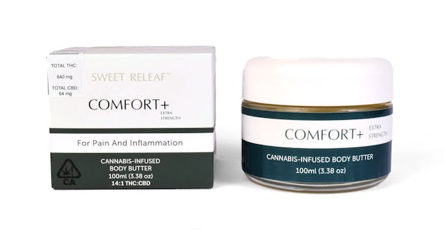 Photograph of product: Comfort Plus Body Butter 100ml - 