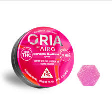 Photograph of Product: Raspberry Tangerine Gummies 40mg 10pk
