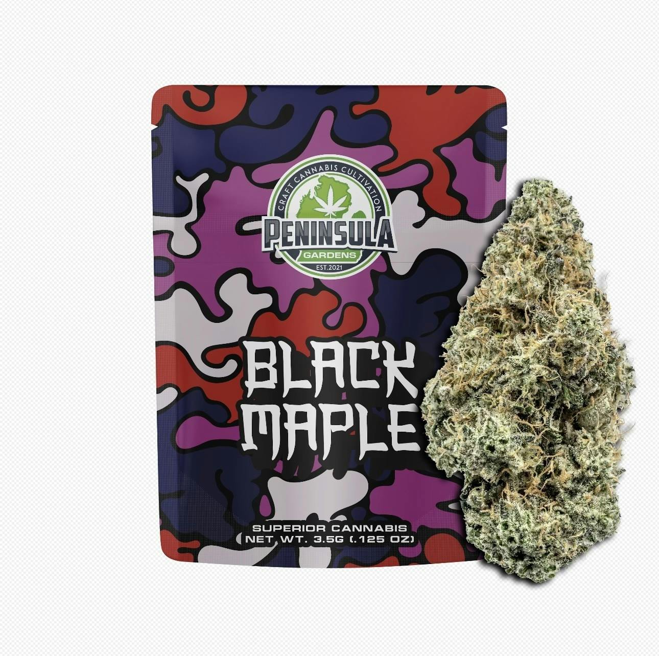 Photograph of product: Black Maple - 3.5g