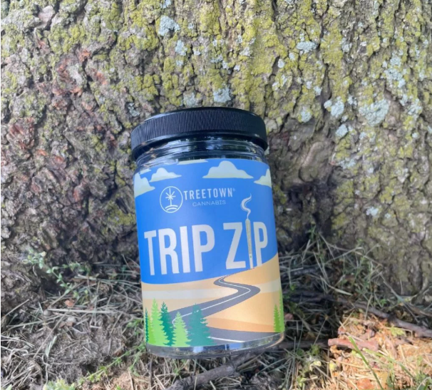 Photograph of product: Crash Glow | 1g x 28pk | Trip Zip | TreeTown