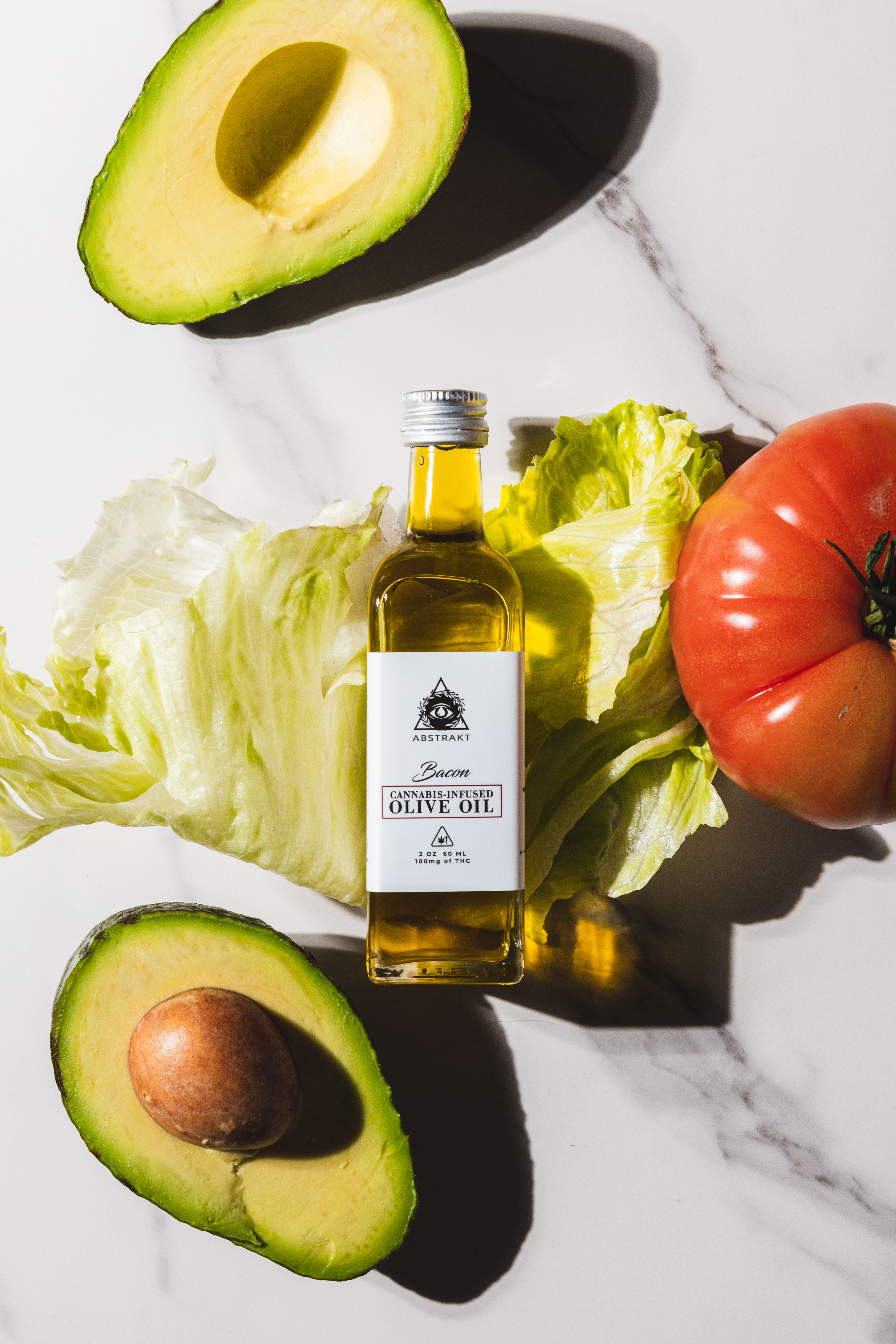 Photograph of Product: Bacon | Olive Oil | 100mg