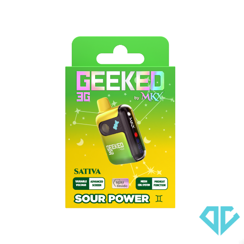 Photograph of product: MKX GEEKED Green Apple Crush Disposable 3g