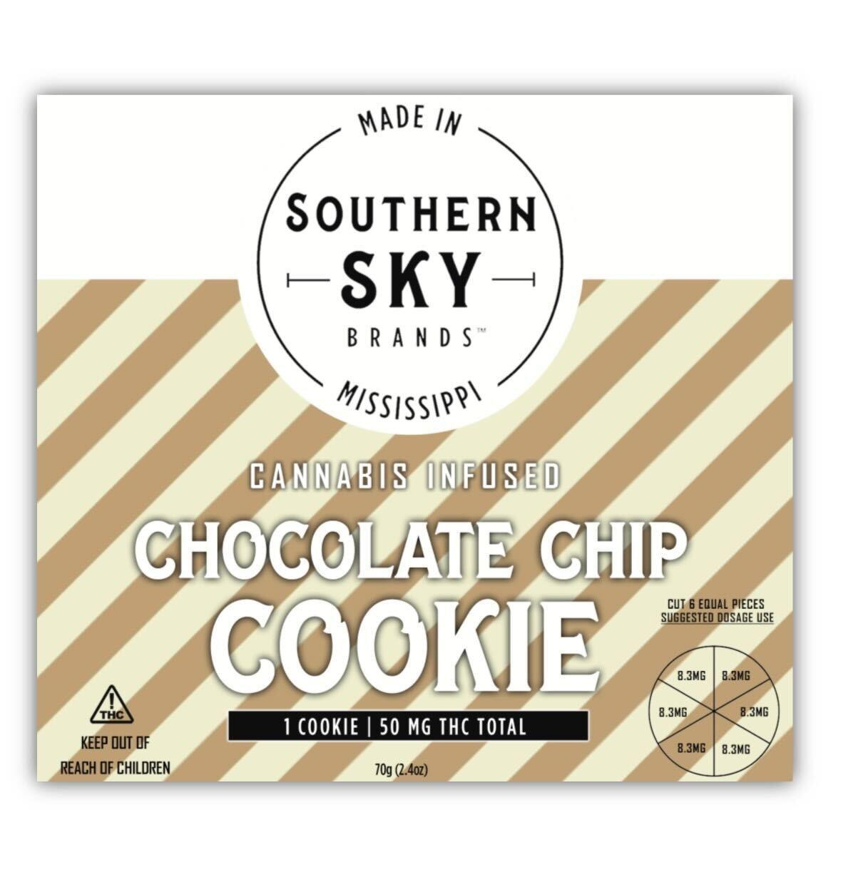 Photograph of product: Oui'd Infused Chocolate Chip Cookie 50mg