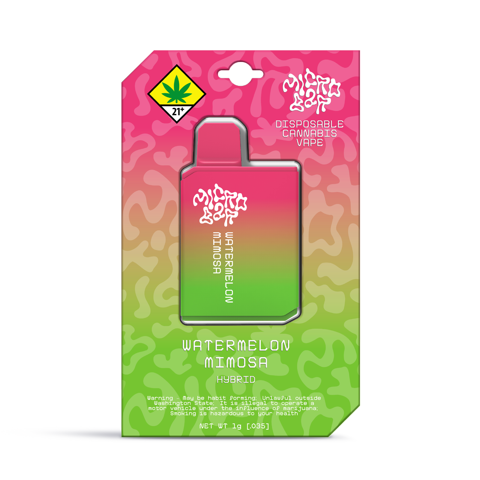 Photograph of Product: Watermelon Mimosa Disposable | 1g