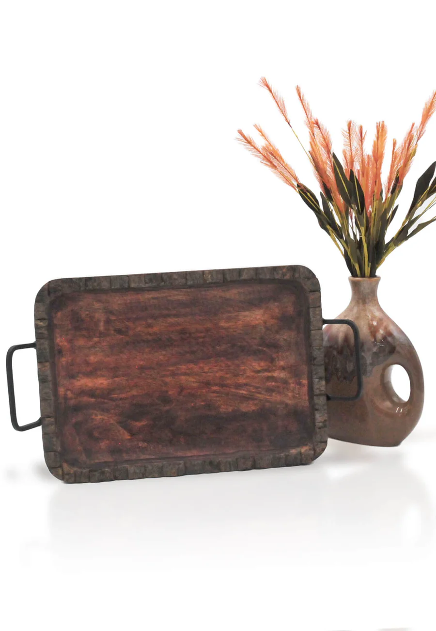 Photograph of product: My Bud Vase Woodland Rolling Tray