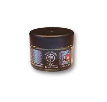 Photograph of product: Oui'd - Eighth - Garlic Fusion - High Noon Cultivation - 3.5g