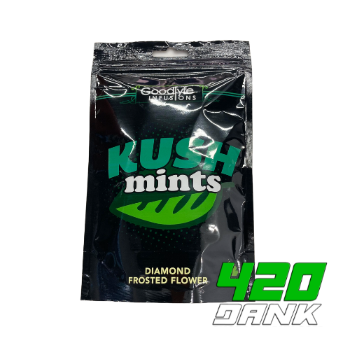 Photograph of product: Goodlyfe - 3.5 Diamond Frosted Flower - Unicorn Piss - 3.5g