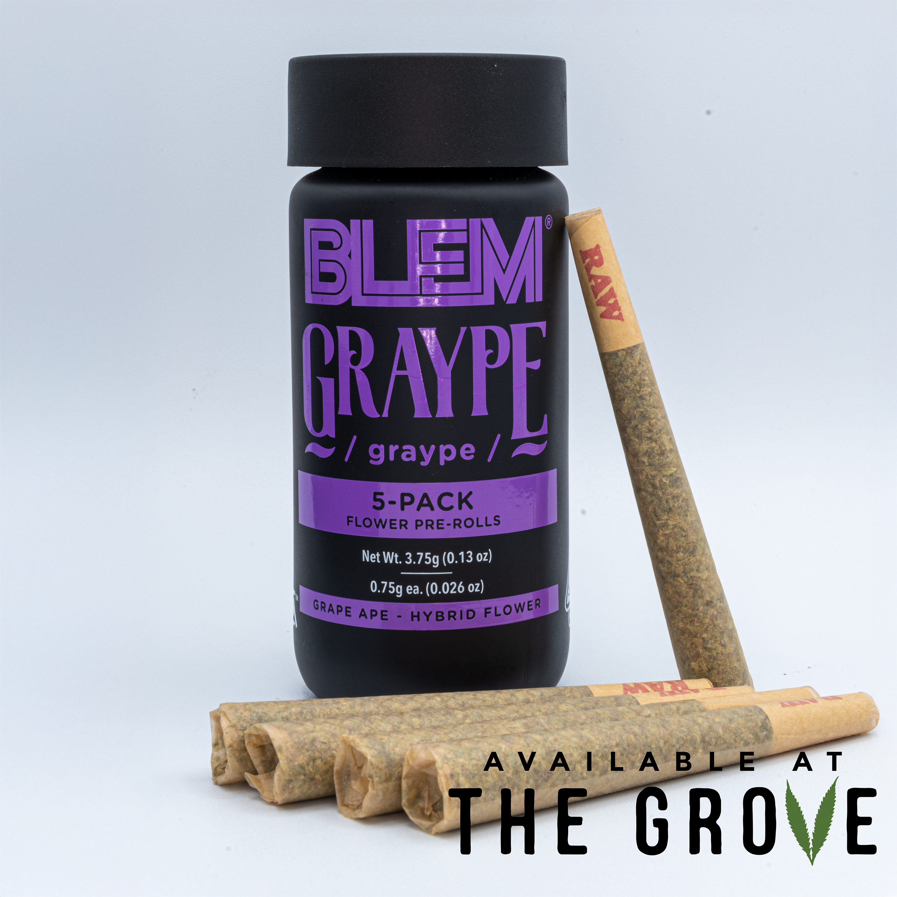 Photograph of product: BLEM | Graype Pre-Roll 5-Pack