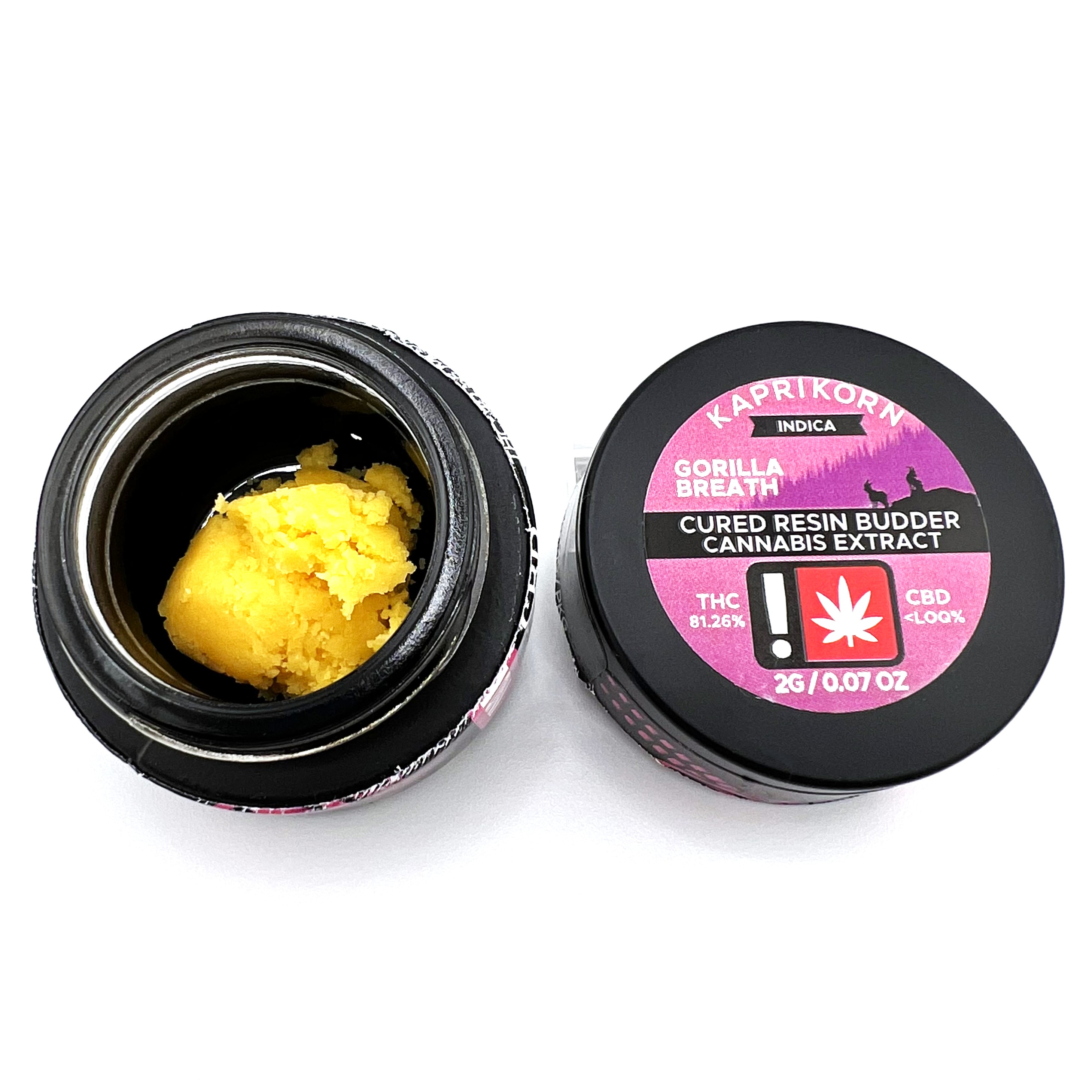 Photograph of product: Kaprikorn 2g Budder | Gorilla Breath