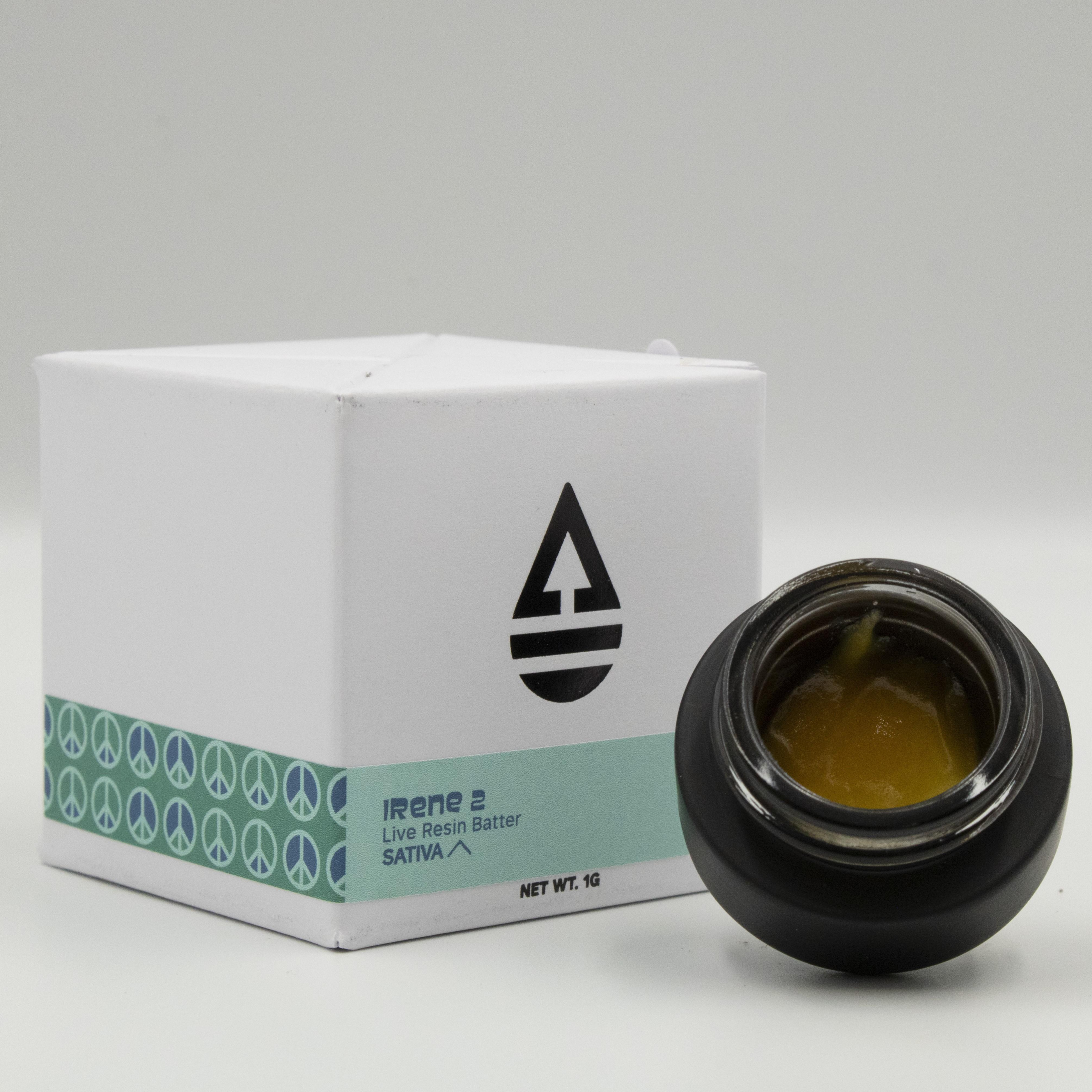 Photograph of product: Irene 2 | Live Resin Batter 1g | Oui'd