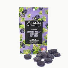 Photograph of product: Smokiez | Sweet Blackberry | 10pk 100mg