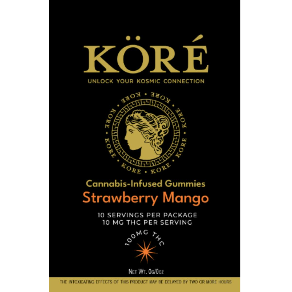 Photograph of product: Kor | Strawberry Mango | 10 pack 100mg