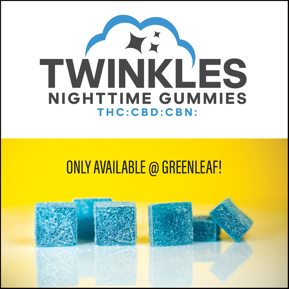 Photograph of product: Twinkles Blueberry Lavender Gummy 5mgTH-oui:CBD:CBN 20pk