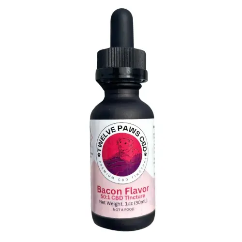Photograph of Product: Twelve Paws - 50:1 Bacon Flavor Tincture