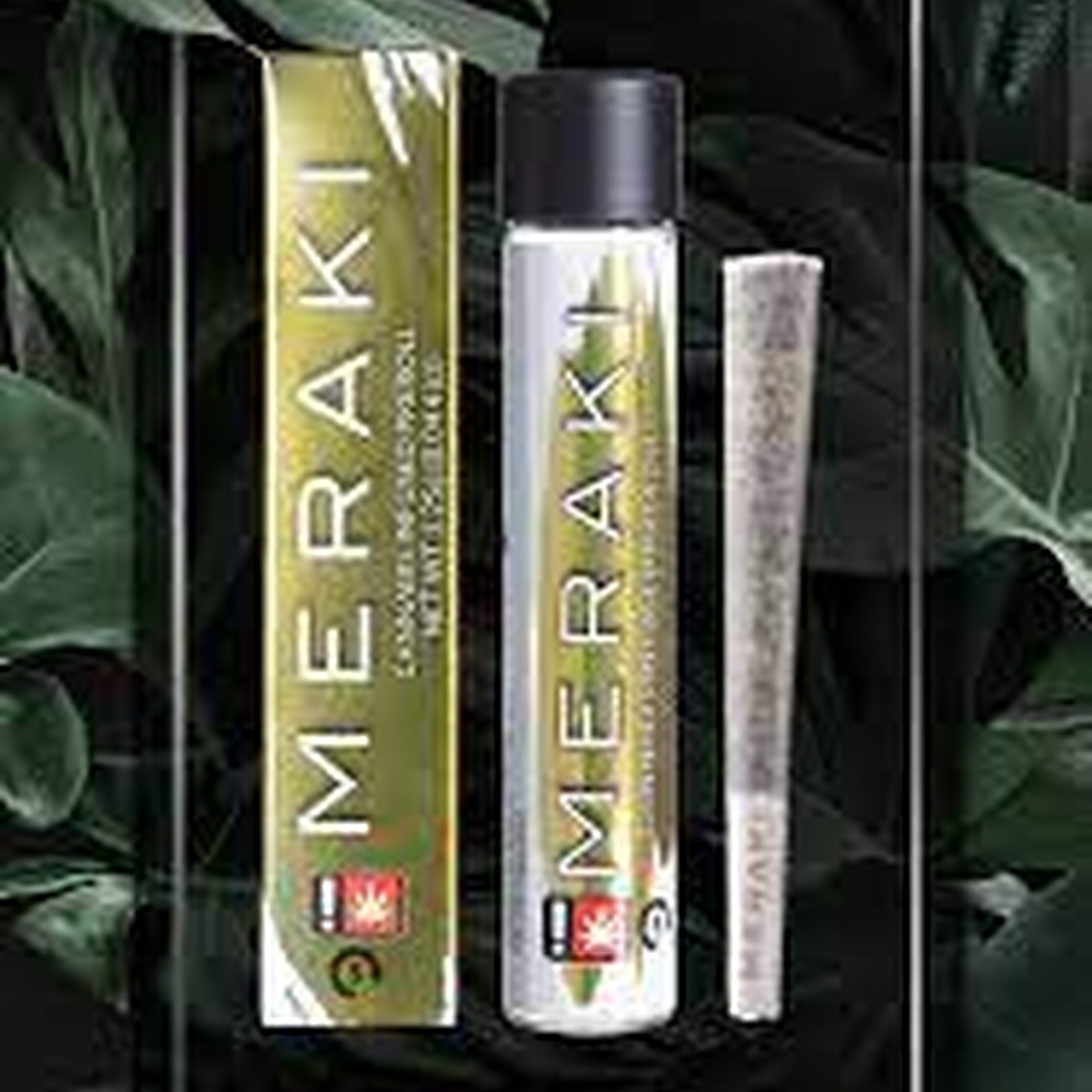 Photograph of product: Meraki > Live Resin Infused Pre Roll 1.25g > Cake Breath