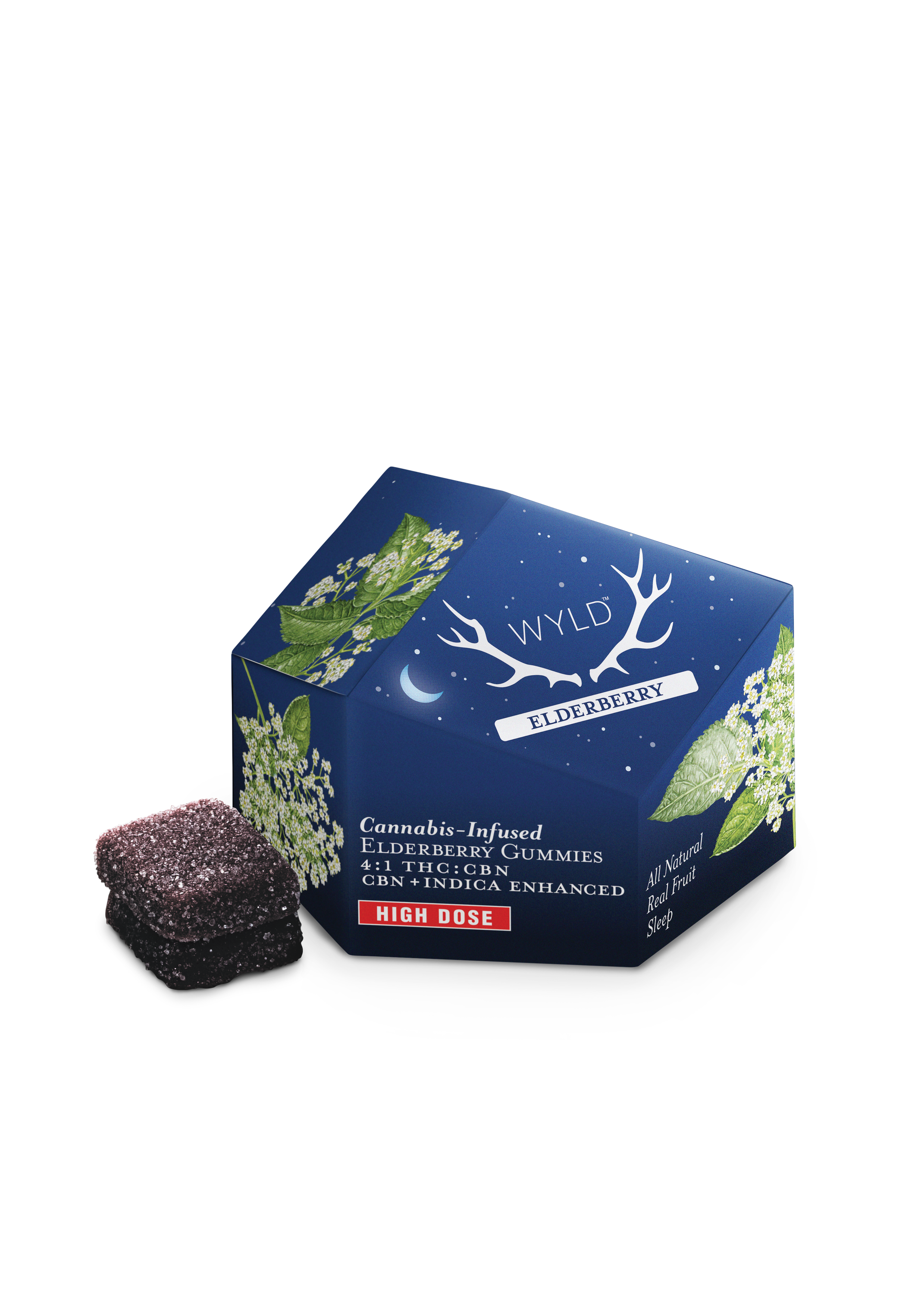 Photograph of product: Elderberry | 200MG TH-oui:50MG CBN