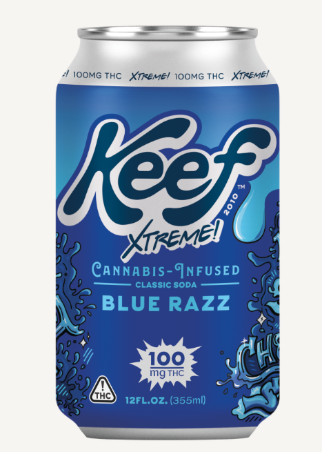 Photograph of product: Blue Razz 12 oz