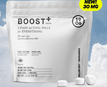 Photograph of product: Boost Pouch - 90mg 3pck - 1906