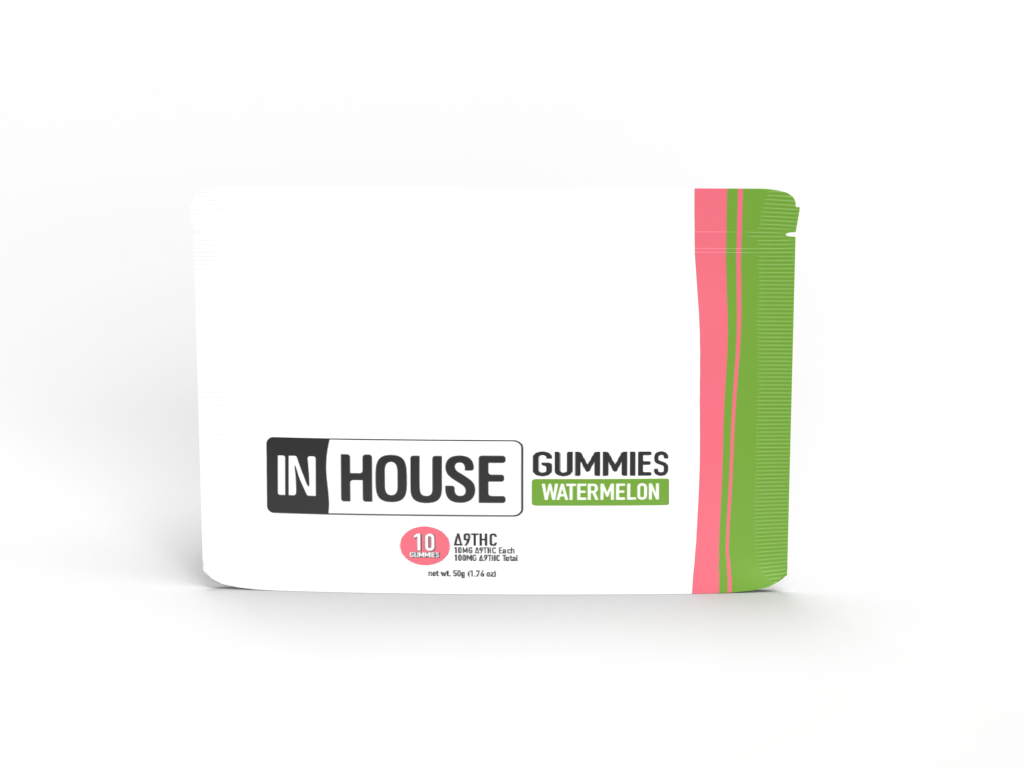 Photograph of product: IH Watermelon Fast-Acting Gummies 100mg $15