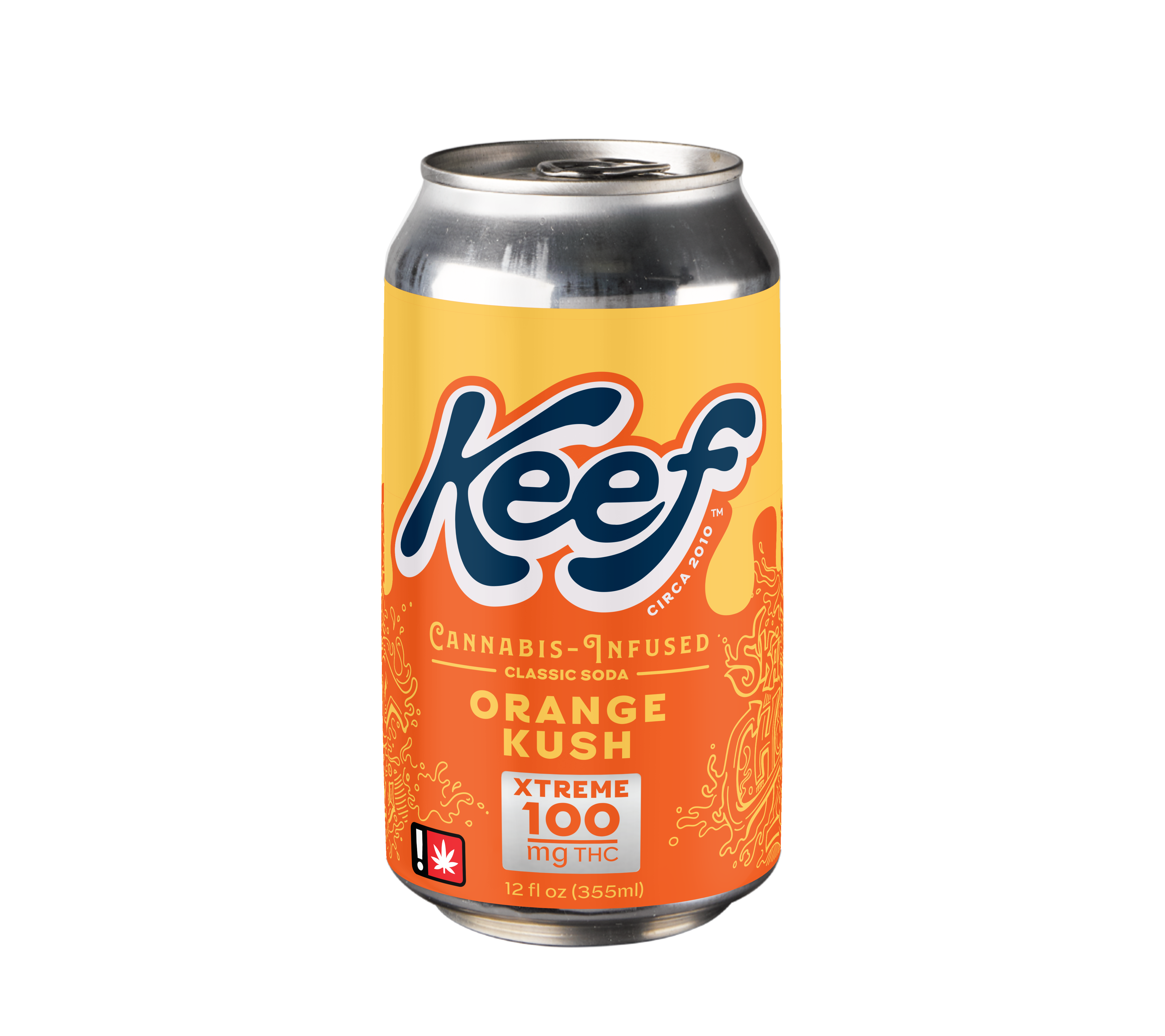 Photograph of Product: Keef Classic Soda Orange Kush XTREME