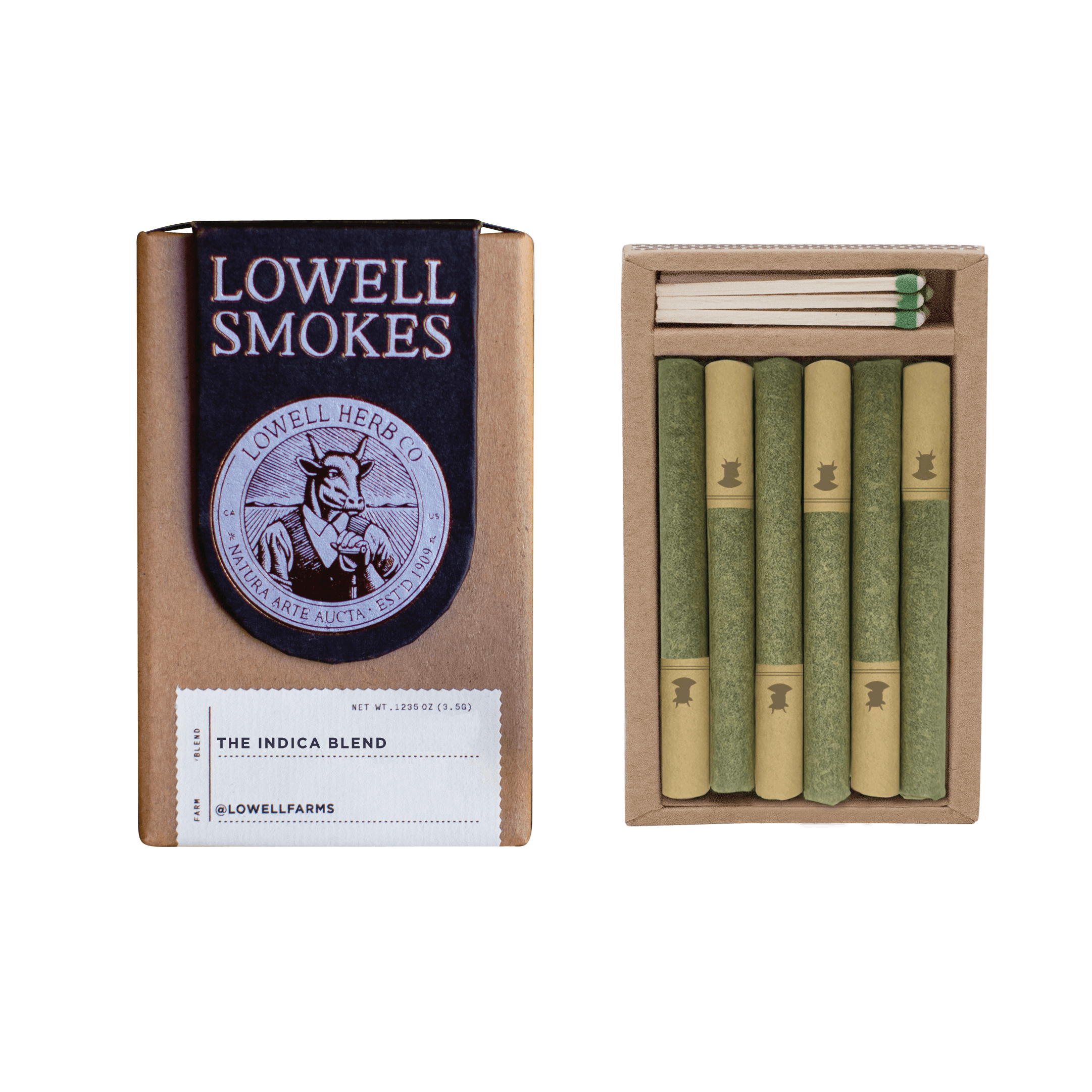 Photograph of product: Lowell | The Chill | Pre-Roll 6 Pack | 3.5g