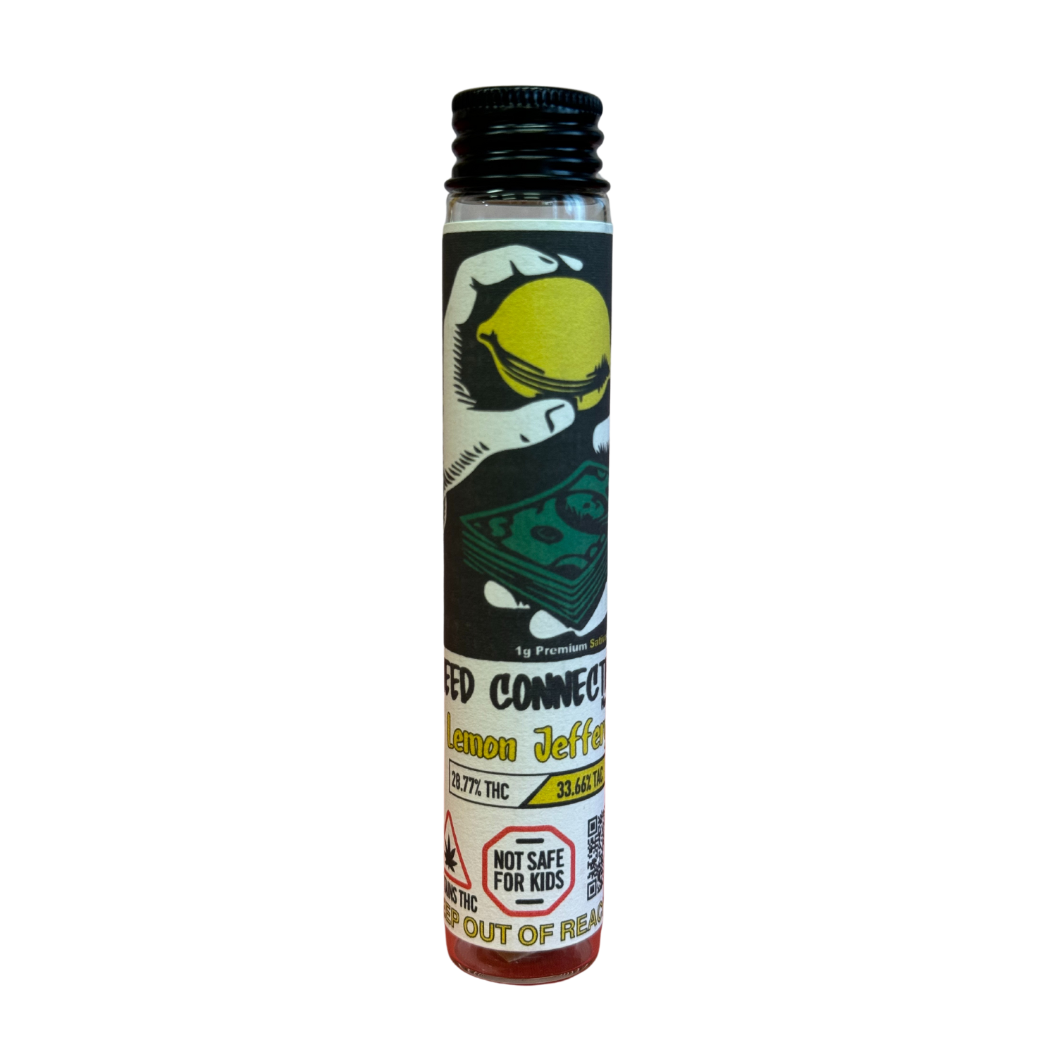 Photograph of Product: Lemon Jeffery | 1g Pre-roll | Weed Connections
