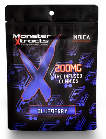 Photograph of product: MX | Blueberry Oui'd Gummies | 200mg (AU)