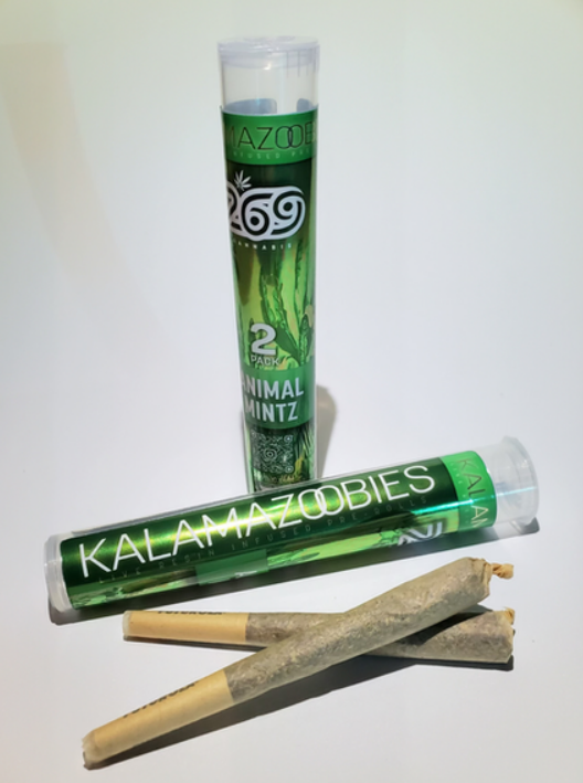 Photograph of product: 269 Oui'd | Kalamazoobies | Pink Runtz | Infused Pre-Roll Hybrid