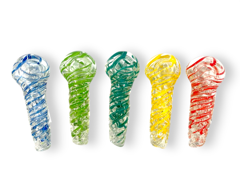 Photograph of product: 2.5" Glass Pipe - Assorted Colors