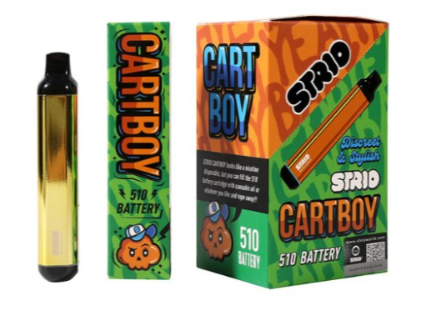 Photograph of product: CARTBOY | 510 Battery | VARIABLE Temp | 320 mAh | 1g Capacity