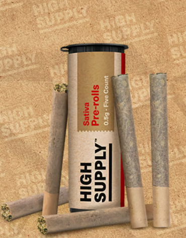 Photograph of product: HIGH SUPPLY Pre-Roll 2.5g: Morning Dew 5pk
