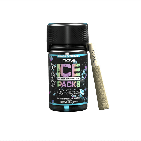 Photograph of product: Rove Infused Pre-roll Pack Watermelon Burst 2.5g - 