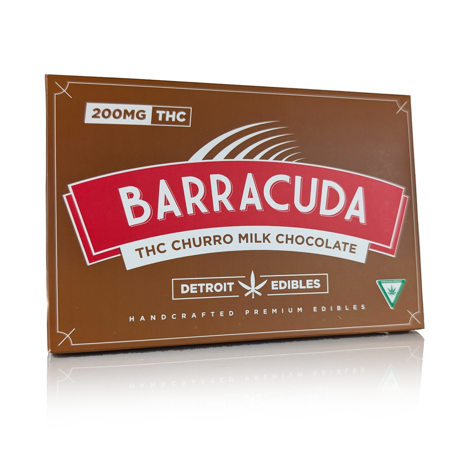 Photograph of Product: BARRACUDA BAR - MILK CHOCOLATE CHURRO - 200MG THC