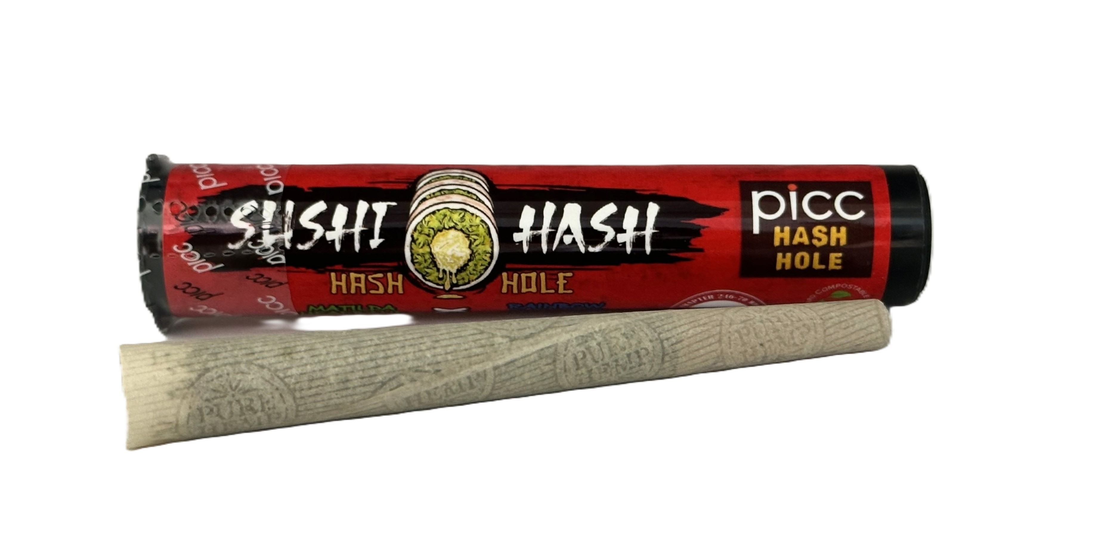 Photograph of product: Lemonsickle Haze x Tropicana Oui'd au chocolat Hole | Rosin Infused Pre-Roll