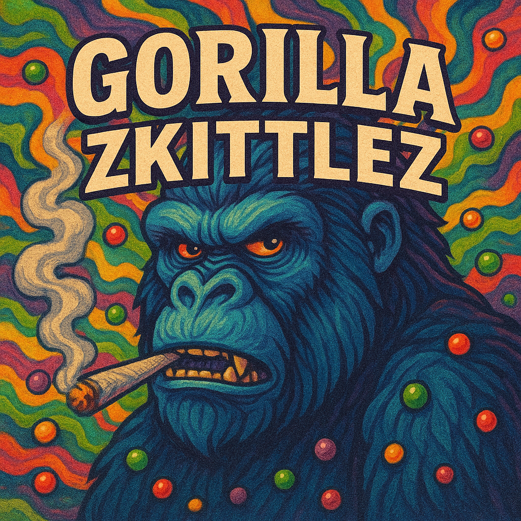 Photograph of product: Gorilla Zkittlez - 28g