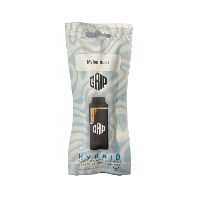 Photograph of product: Grip | Melon Blast | 2g | Live Resin x Liquid Diamonds Disposable