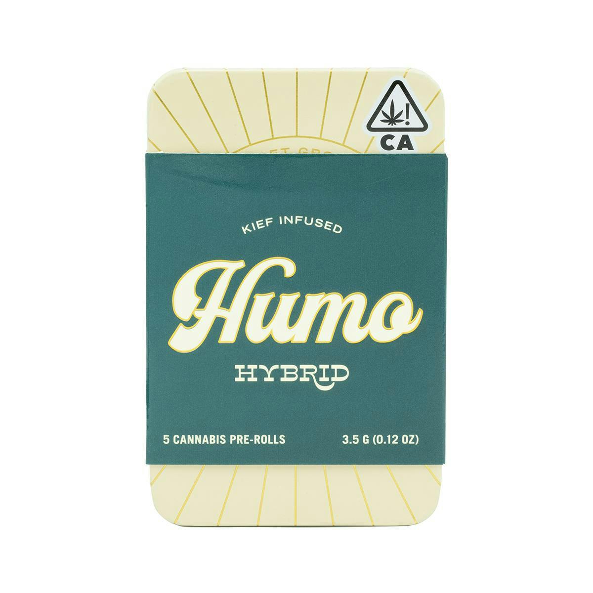 Photograph of product: Humo | Yerba Buena Kief Infused Preroll 5pk | 3.5g
