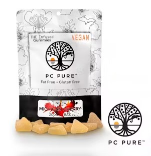 Photograph of product: Michigan Cherry (20mg x10) 200mg Gummies