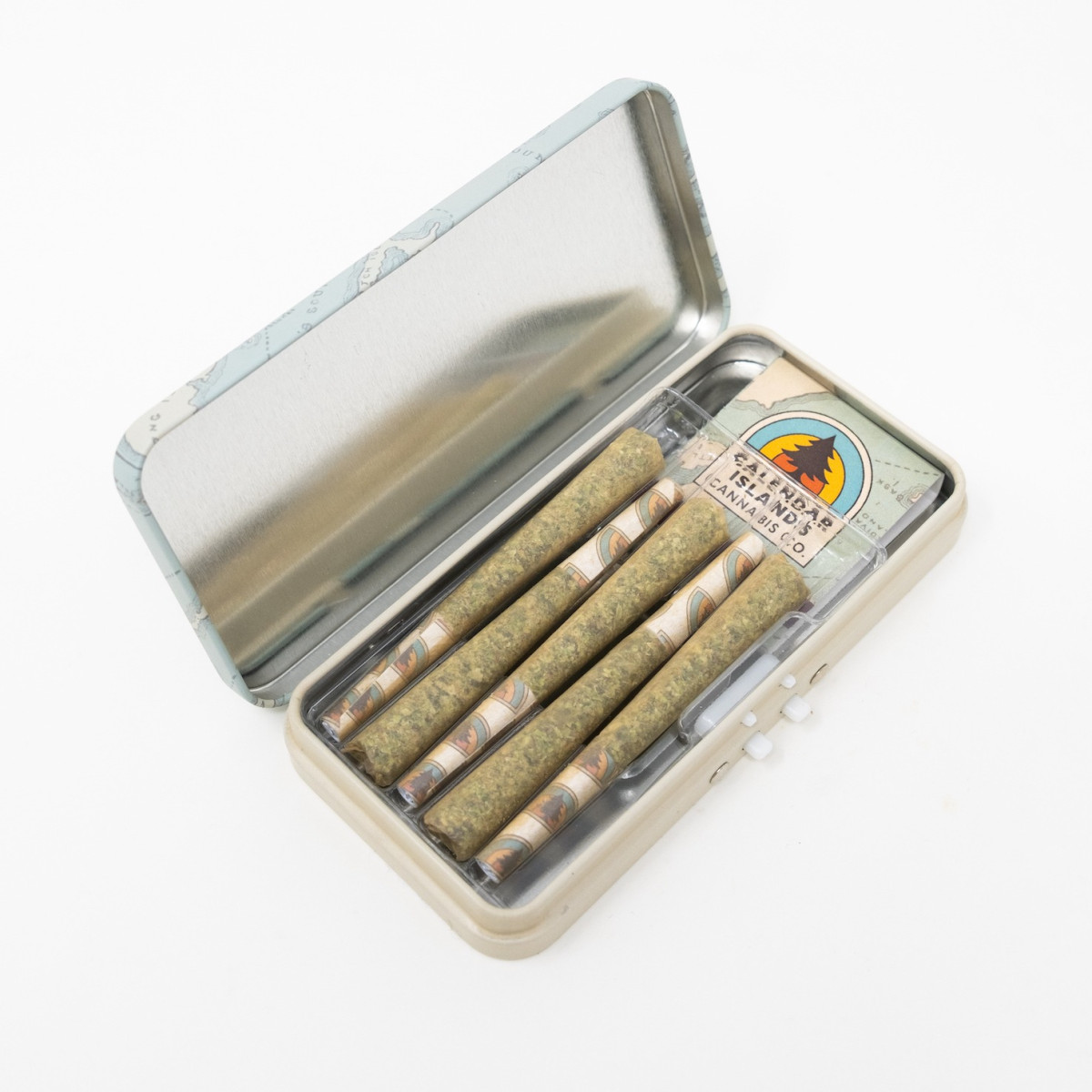 Photograph of product: Calendar Island - Red Pop - 0.5g 5pck Pre Rolls