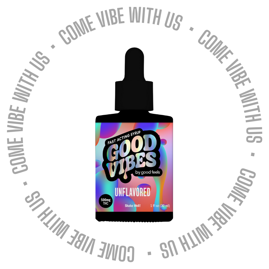 Photograph of product: Unflavored Fast Acting Syrup l 500mg - Good Vibes