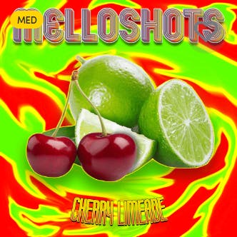 Photograph of product: MELLO SHOT - 100mg DIAMOND INFUSED - CHERRY LIMEADE