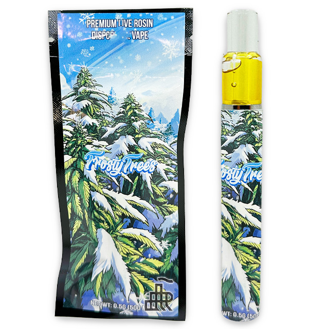 Photograph of product: Blue Razz | Live au chocolat Rosin | Disposable