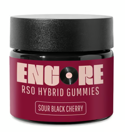 Photograph of product: Encore | RSO Black Cherry | 10pk 100mg Edibles