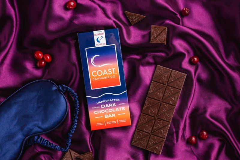 Photograph of product: 1:1:1 Dark Chocolate Cranberry Bar | 20 Servings